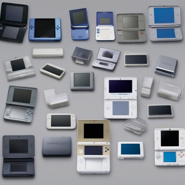 Various Nintendo DS console variations