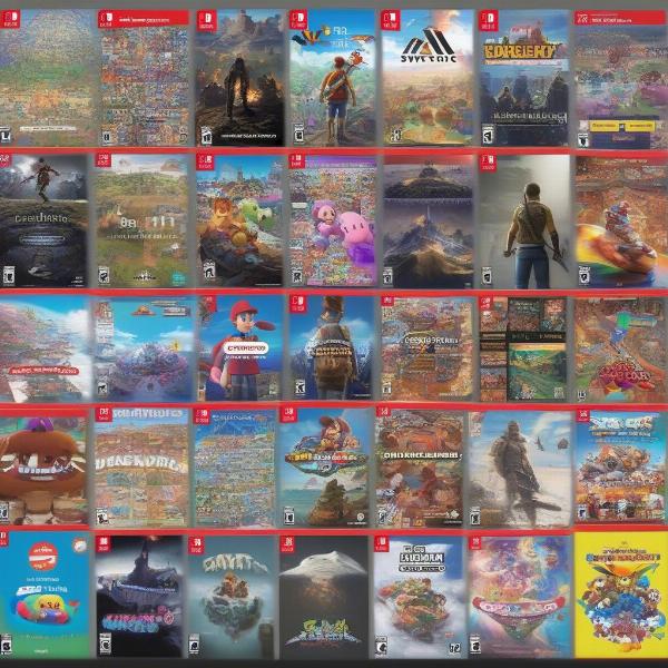 nintendo switch diverse game library