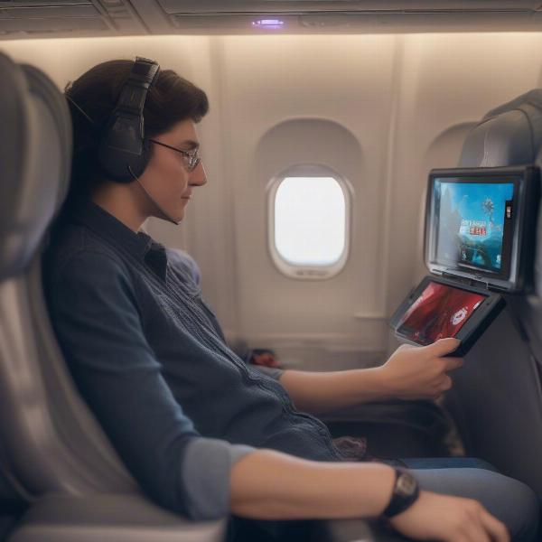 Nintendo Switch games on long flight