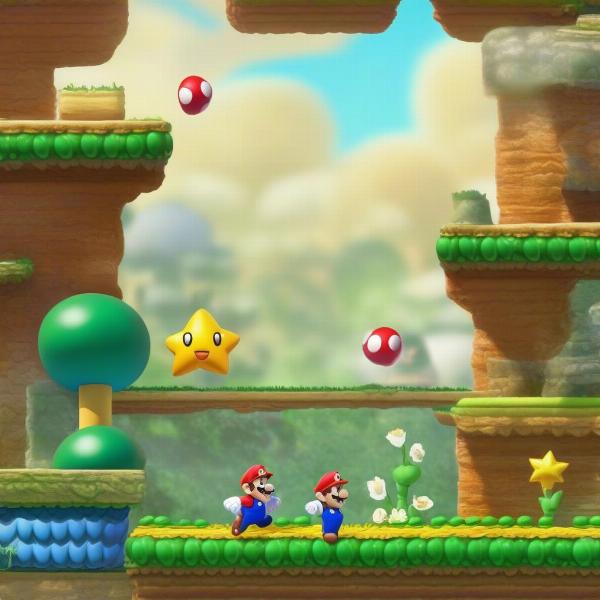 New Super Mario Bros U on Switch