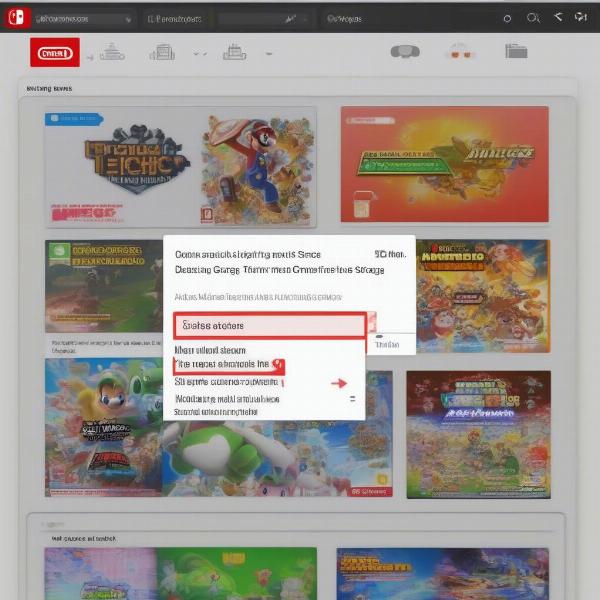 nintendo switch storage management tips