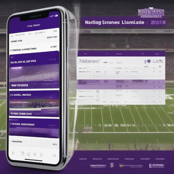 northwestern football schedule