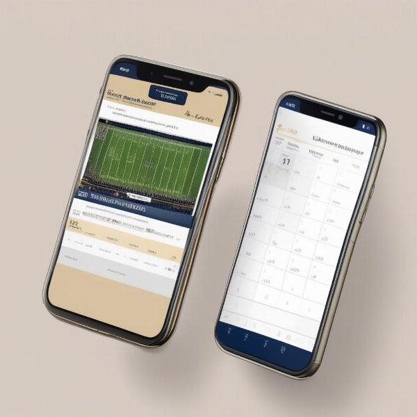 notre dame football game schedule app