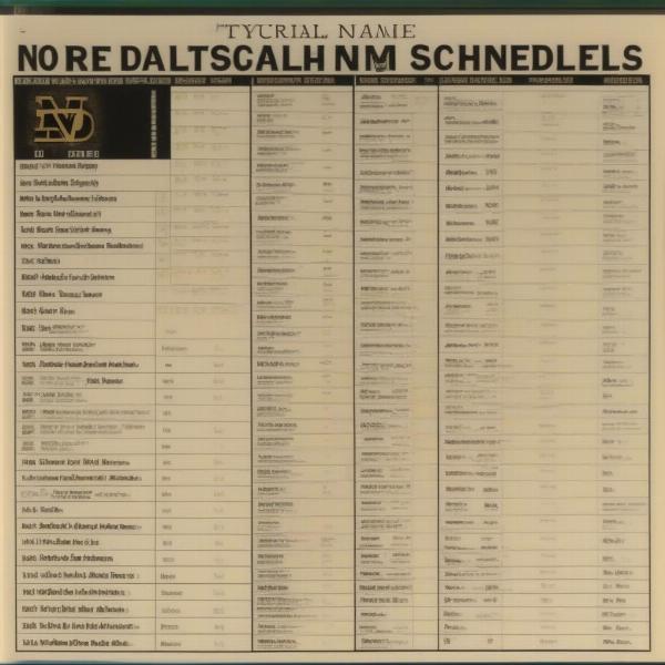 notre dame football tv schedule