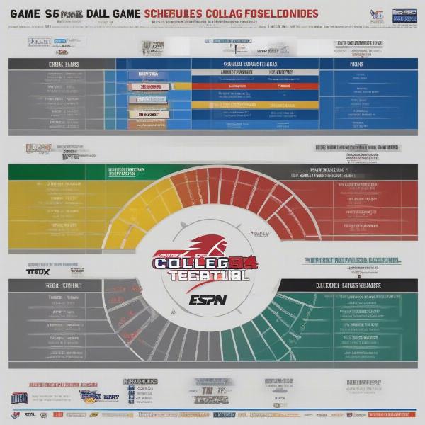 Notre Dame game schedule graphic