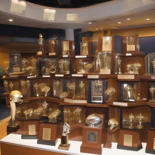 notre dame trophy shot