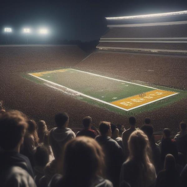 oak grove football game crowd