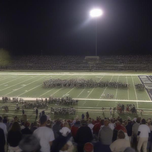 Oak Park High School football game