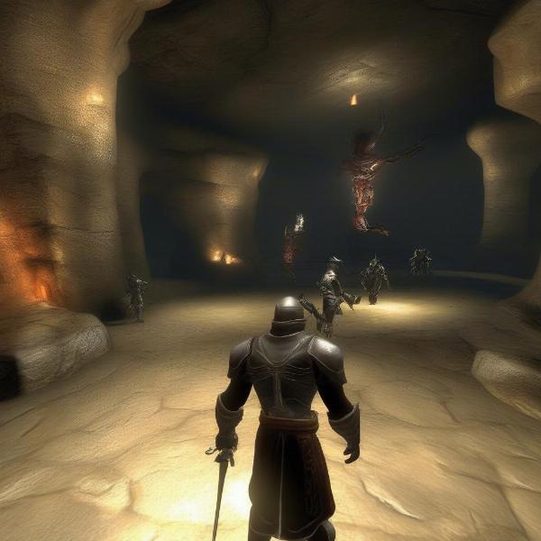 oblivion-xbox-cheats gameplay scene