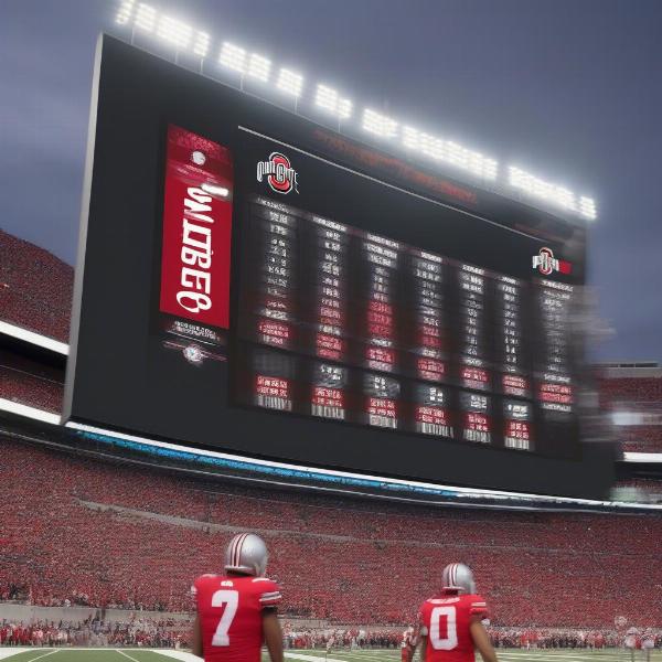 ohio state football game final score