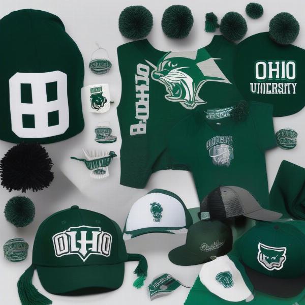 Ohio University football game day gear