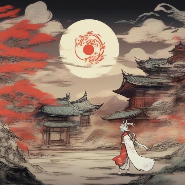 okami video game screenshot