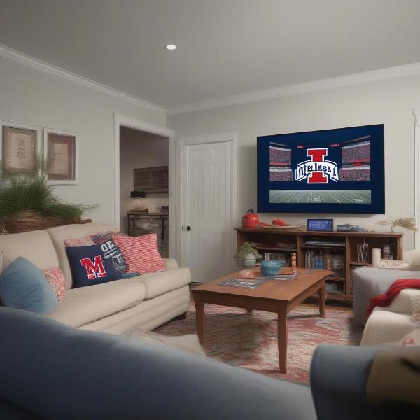 ole miss game on live television