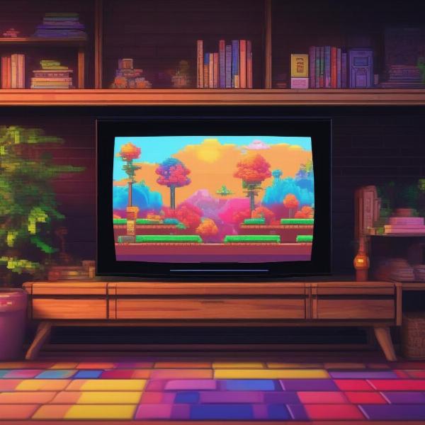oled-tv-with-retro-games