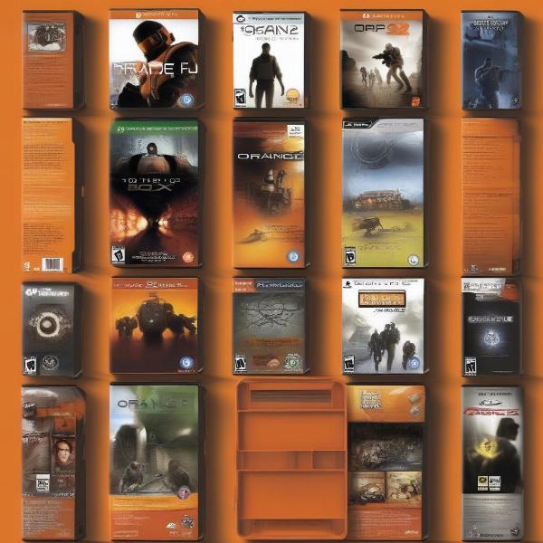orange box xbox 360 game collection iconic bundle