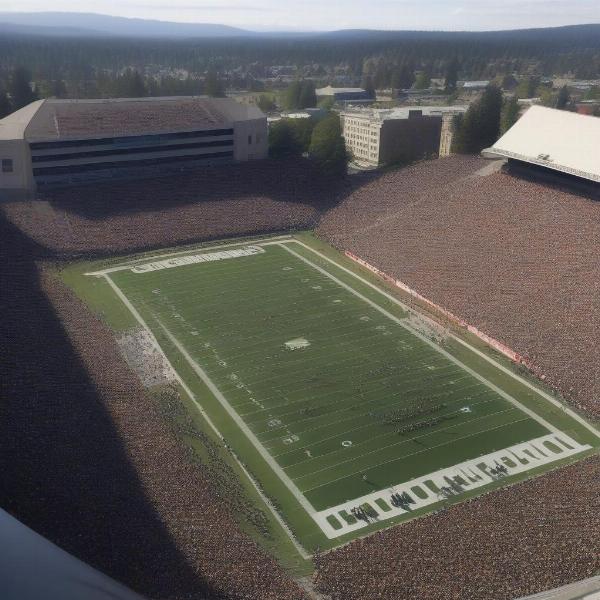 oregon civil war football game