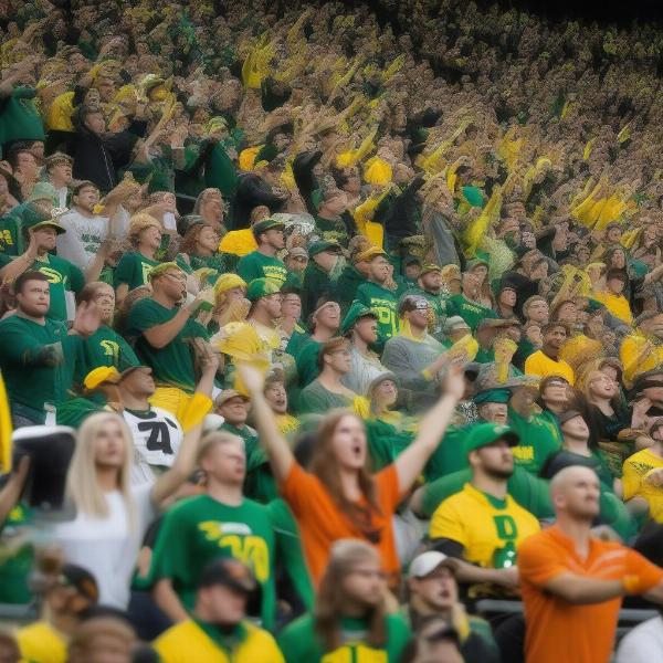 Oregon Football Ducks Beavers Game Day Intensity