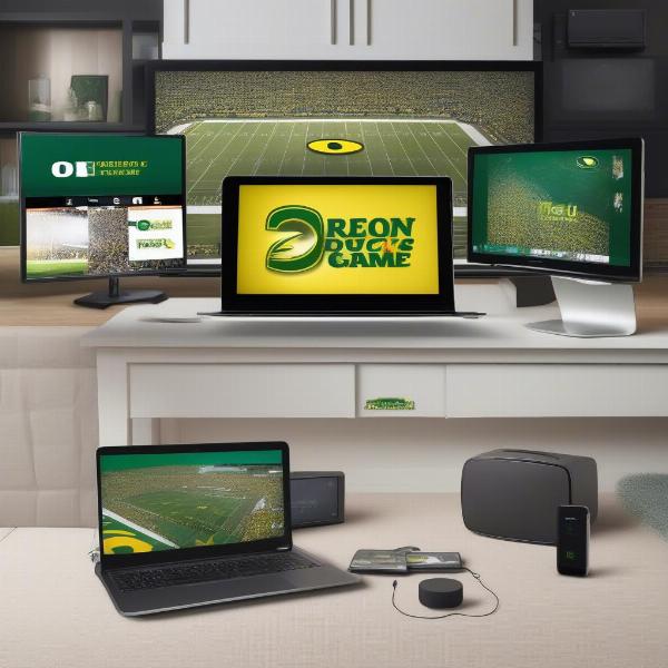 oregon football live streaming devices