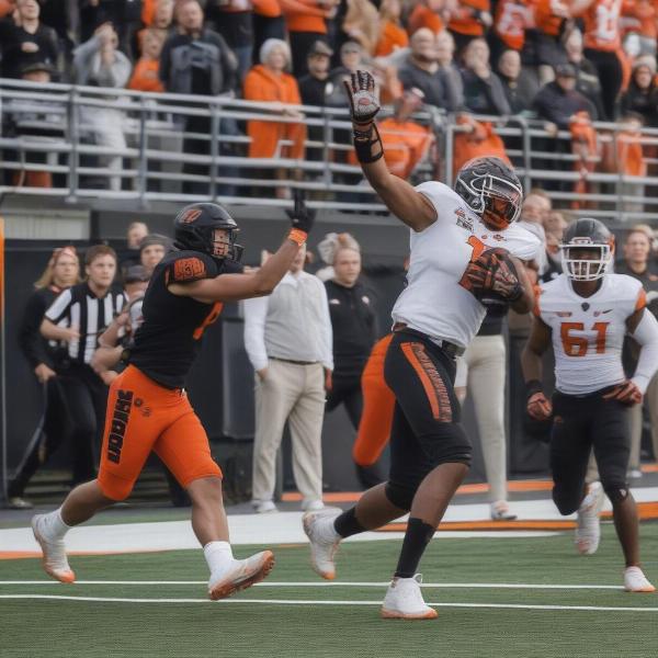 Oregon State Football Touchdown Score