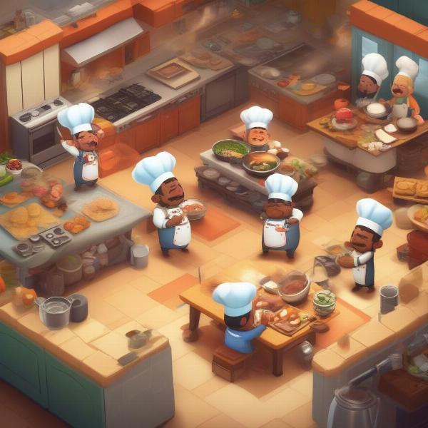 overcooked 2 co-op cooking gameplay