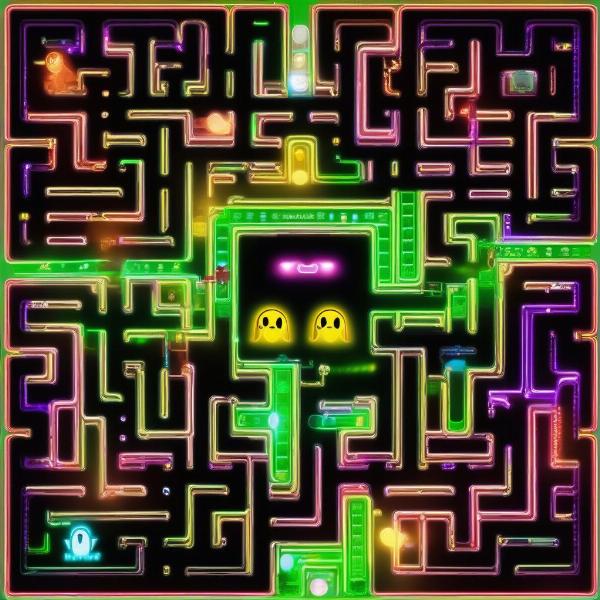 Pac-Man Championship Edition on Xbox featuring vibrant colors and modern graphics