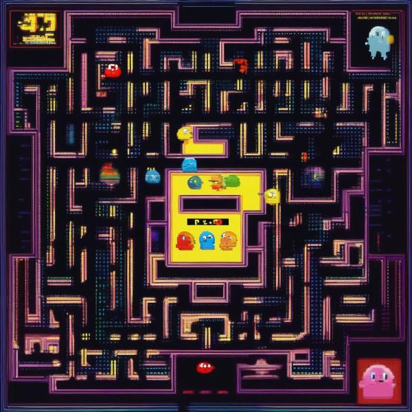 Pac-Man classic arcade gameplay on Xbox with pixel-perfect graphics and simple yet addictive mechanics