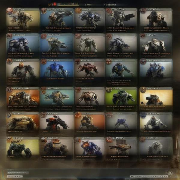 pacific rim xbox 360 jaeger selection screen