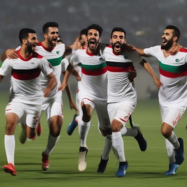 palestine-national-football-team-celebrating