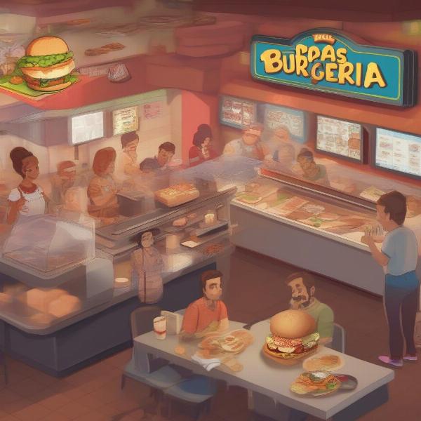 papas burgeria gameplay screenshot