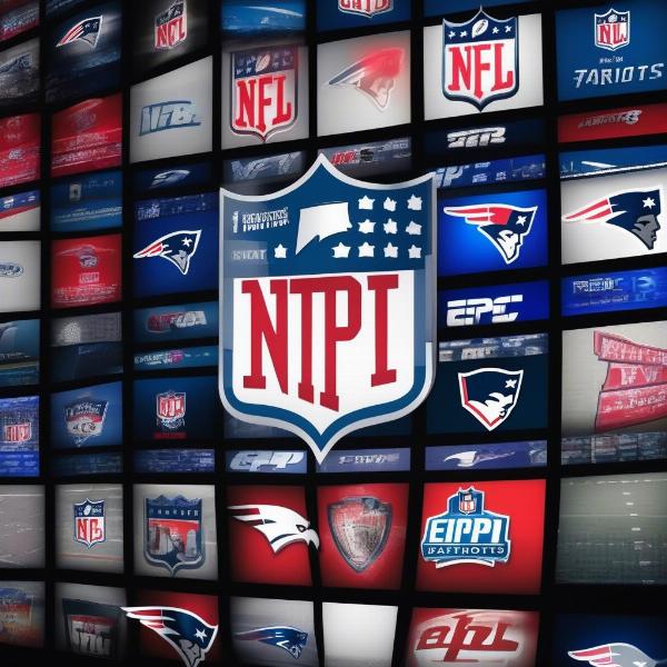 patriots game television channels