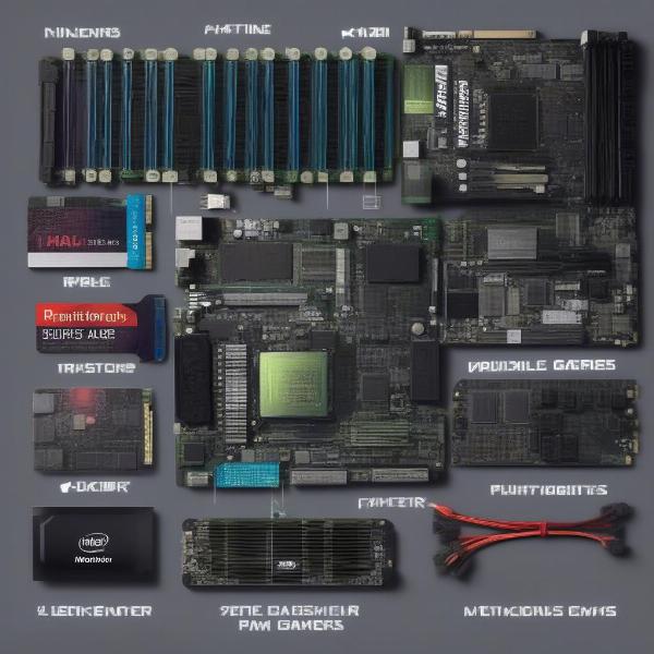 pc hardware components detailed