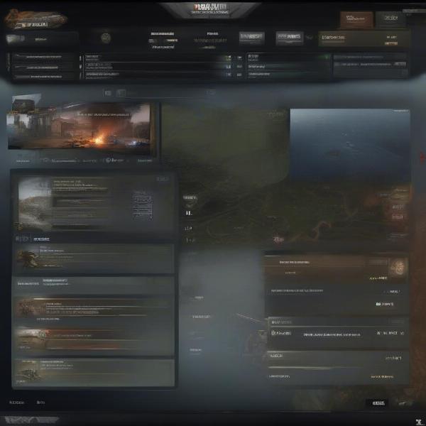 a in game menu screen of a pc war game highlighting options and settings