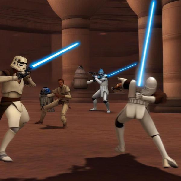star wars phantom menace gameplay