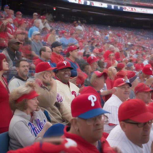 phillies fan listening to radio