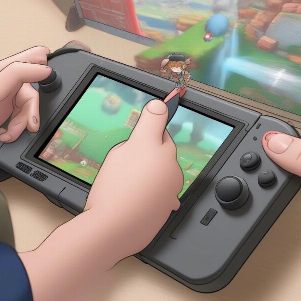 physical switch game cartridge sharing