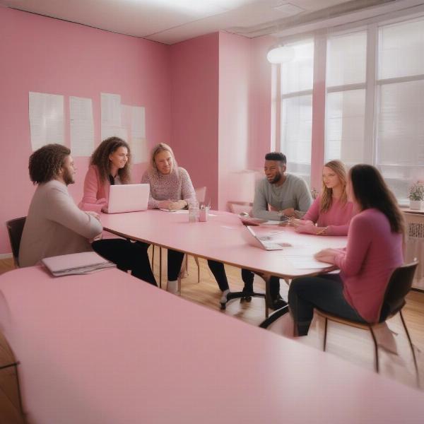 Pink Out Football Game Planning Meeting
