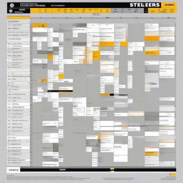Steelers schedule information