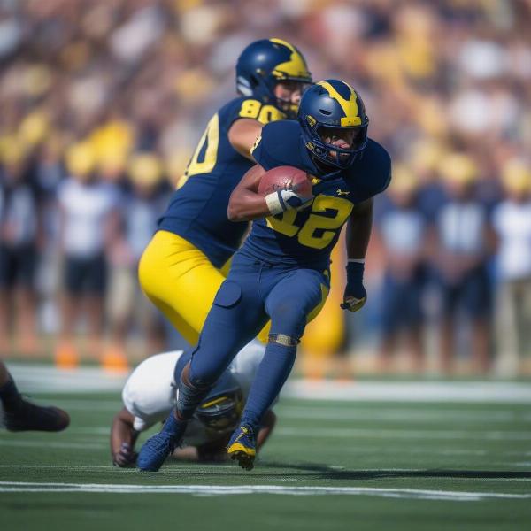 Michigan player performance highlight