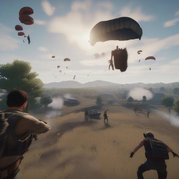 PlayerUnknowns Battlegrounds Gameplay Scene