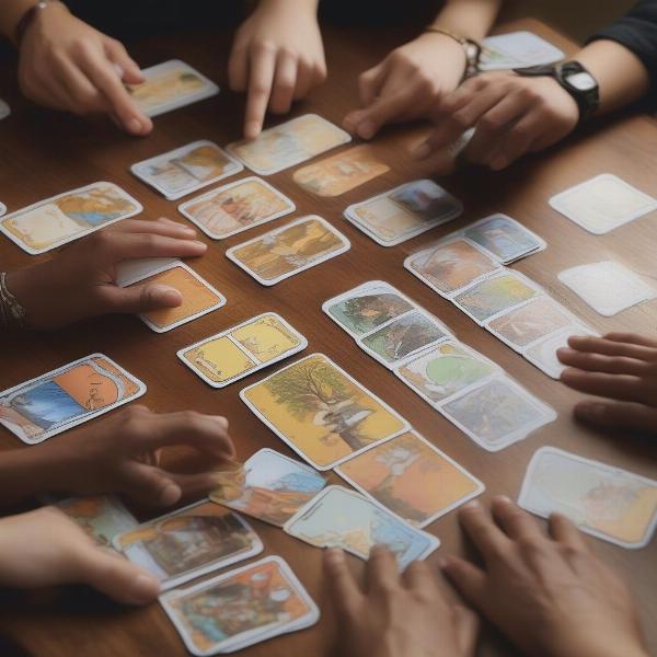 four-players-playing-coop-card-game