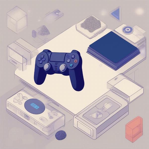 Playstation game management focusing on single app at a time