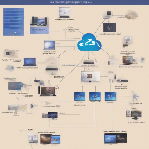 playstation game sharing diagram
