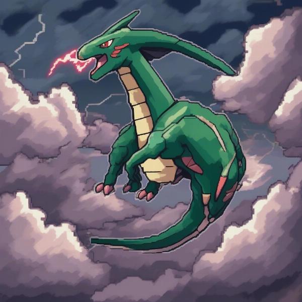 rayquaza pokemon emerald