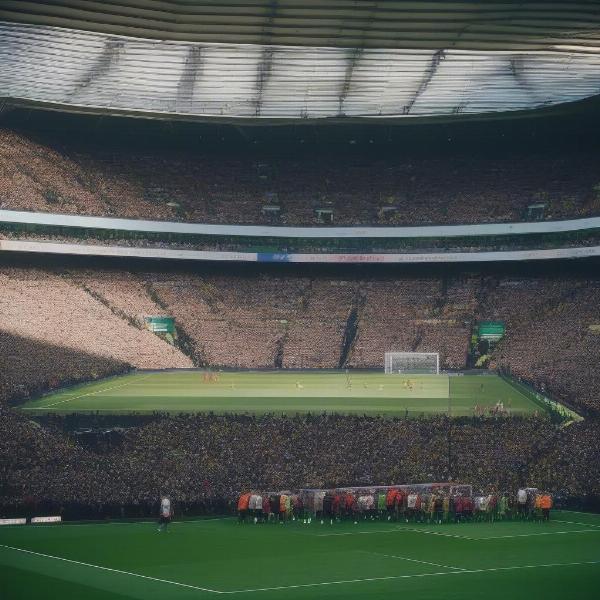 premier league stadium view
