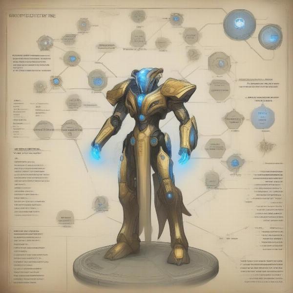 Protoss tech tree exploration for strategic mastery