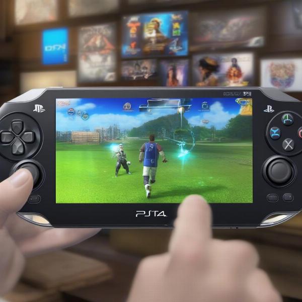 ps vita remote play interface