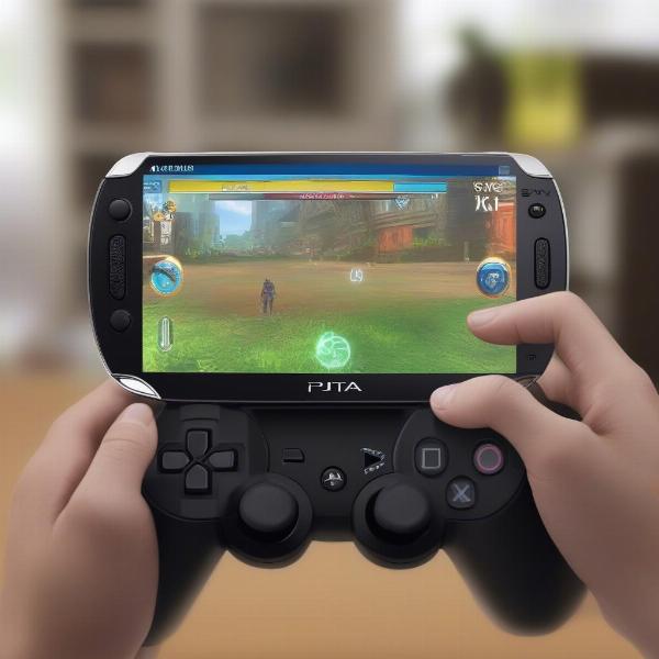 ps vita remote play display