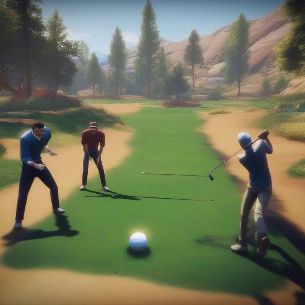 Multiplayer Golf Game PS4 Friends