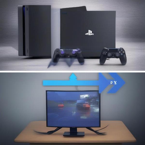 Transferring game and save data between PS4 and PS5