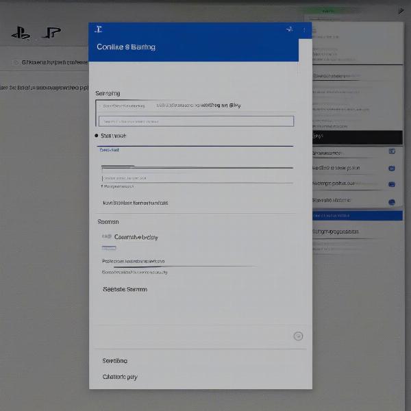 ps5 console sharing menu